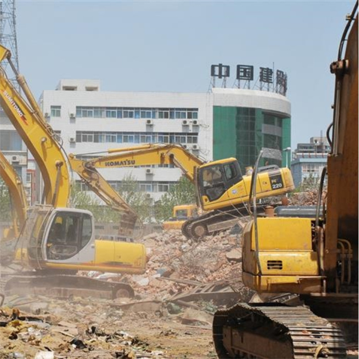 專業混凝土建筑拆除與城市生活垃圾經營服務，資質保障安全高效
